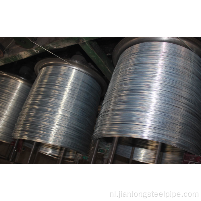 1,8 mm 2 mm diameter gegalvaniseerde staaldraad